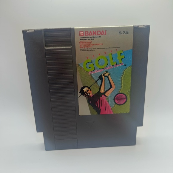 Bandai Golf: Challenge Pebble Beach (Nintendo Entertainment System, 1989) - Picture 1 of 4